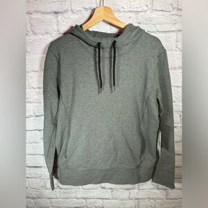 Stori backstory hoodie Heather‎ slate grey color style W4004 hoodie size 12